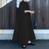 Cotton Linen Women Long Dress