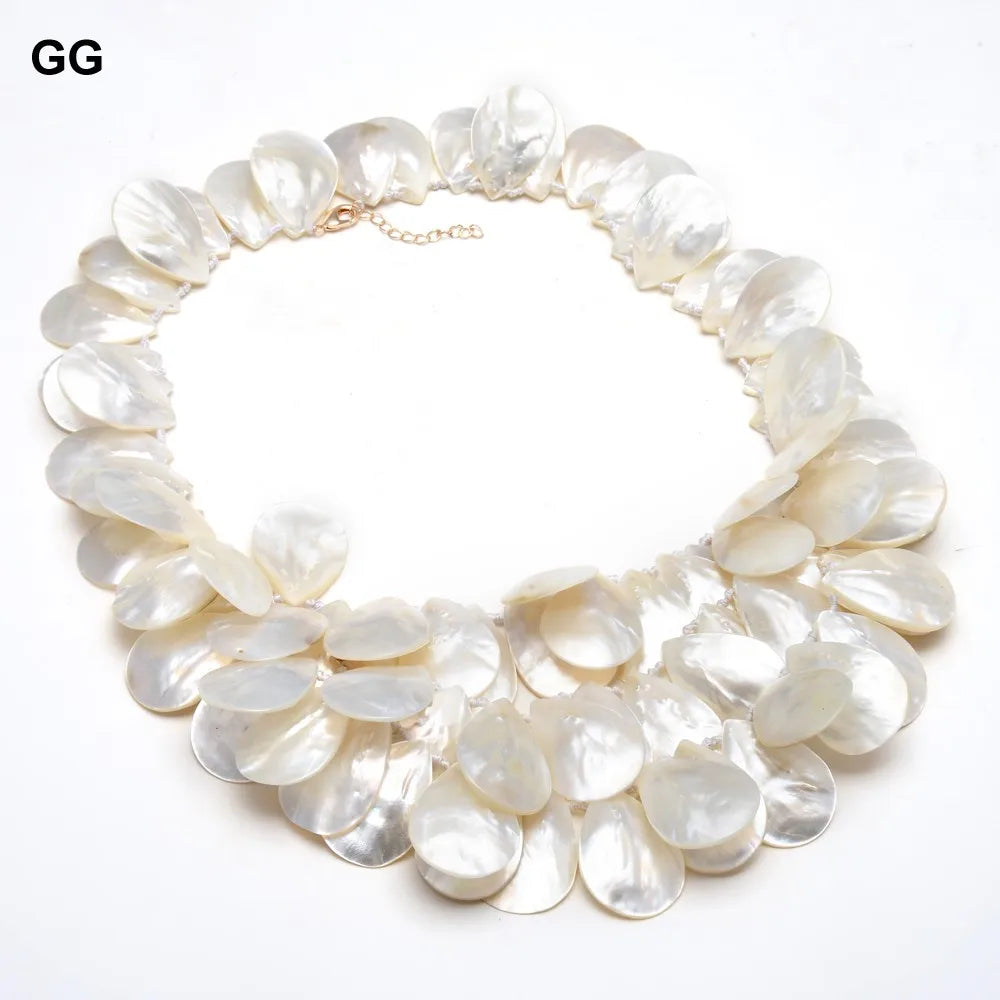 Mother of Pearl Shell Necklace