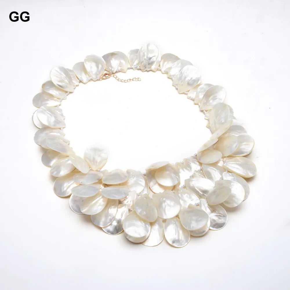 Mother of Pearl Shell Necklace