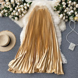 Elegant Flowy Midi Skirt for Women