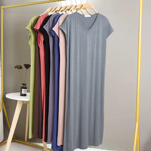 Large Size Modal Night Gown