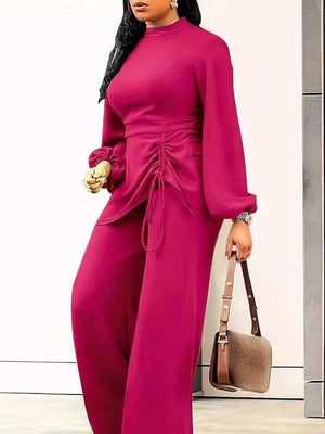 Draped Jumpsuit