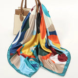Silk Shawl Satin Square Scarf