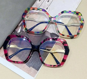 Spectacles Polygon Presbyopic Reading Glasses