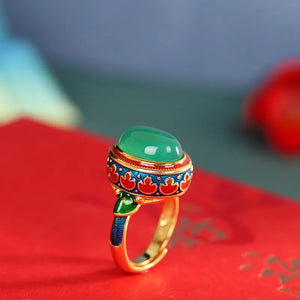 Vintage-Inspired Gold Statement Jewelry