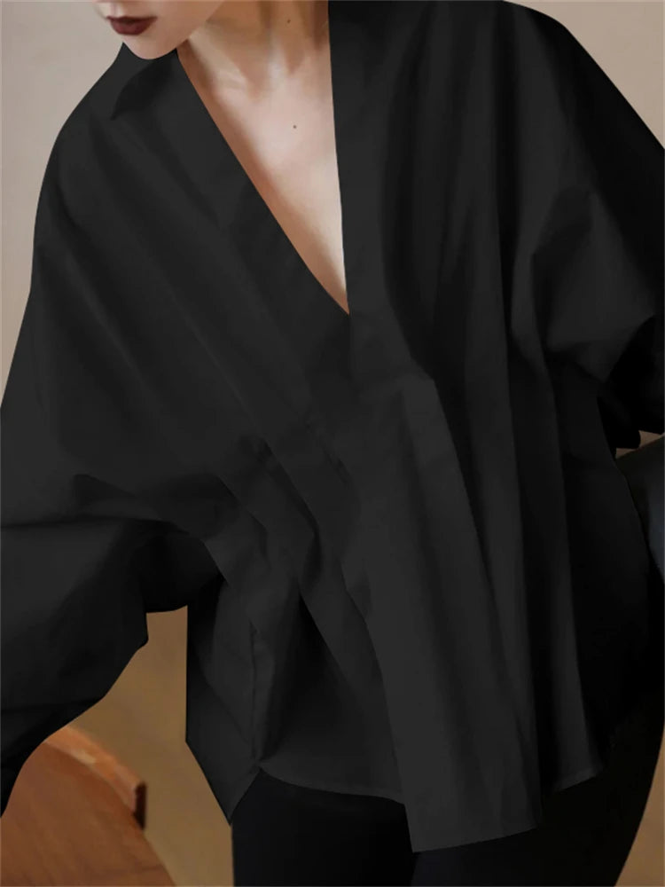 Women’s Long Sleeve Cotton Blend Top