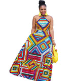 Colorful African-Inspired Outfit for Women