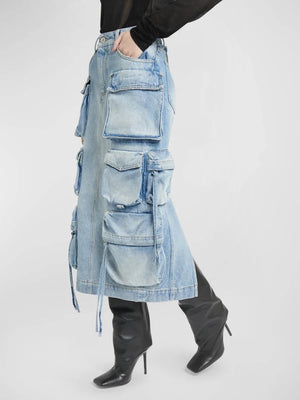 Mini Denim Skirt Outfit Ideas for Women