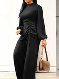 Draped Jumpsuit