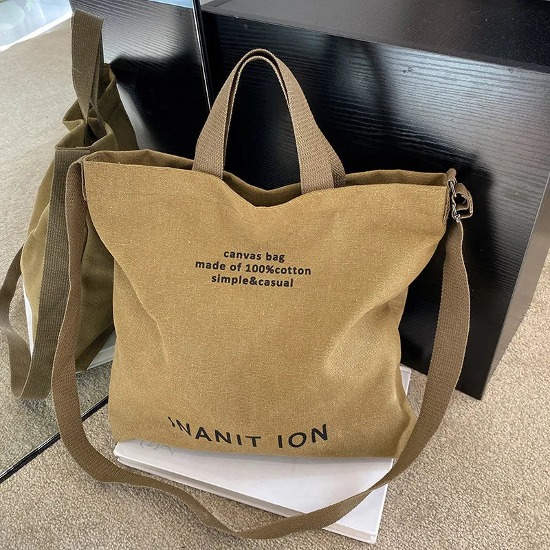 Large Capacity Shoulder Bag for Men & Women