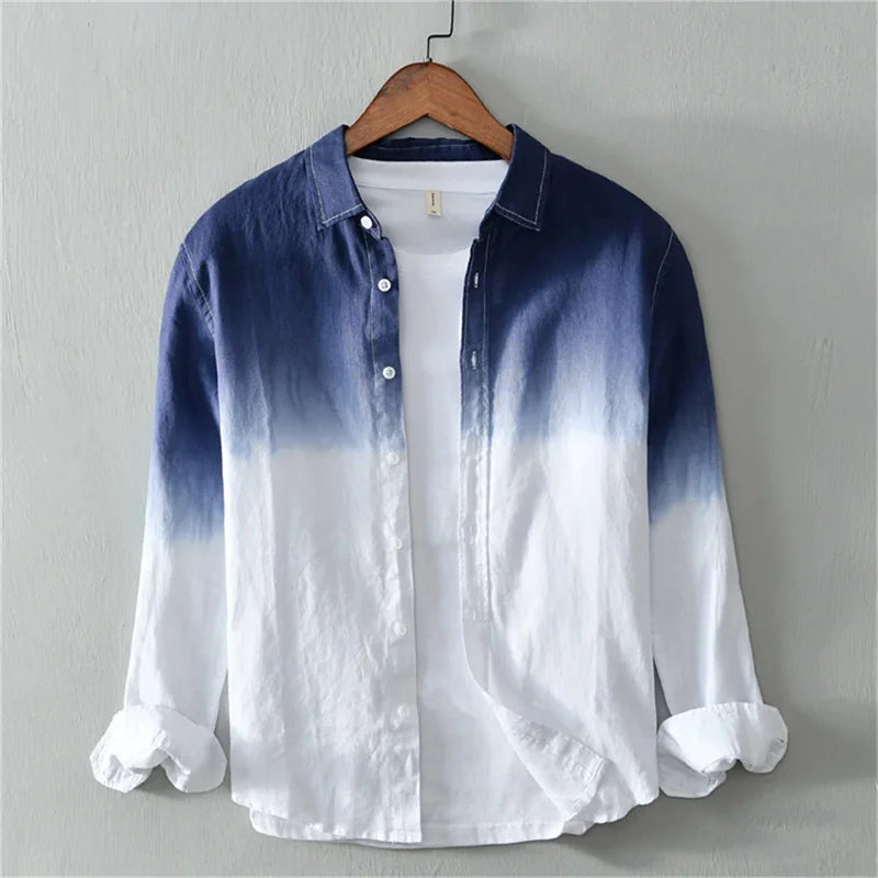 3D Print Multi-Color Linen Shirt