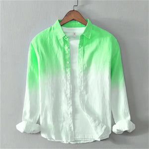 3D Print Multi-Color Linen Shirt