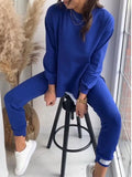 Two Piece Set - Sweatshirt and Pencil Pant