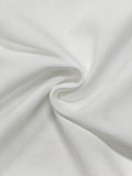 Elegant White Sleeveless A-Line Dress