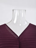 Bright Ombre Gradient Pleated Dress
