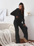 Hooded Two-piece Set