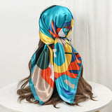Silk Shawl Satin Square Scarf