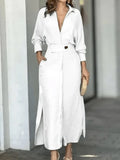 Modigirl Cotton Linen Maxi Dres