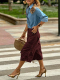 Loose Cotton Cargo Pants with Pockets