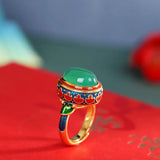 Vintage-Inspired Gold Statement Jewelry