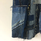 Denim Patchwork Blazer