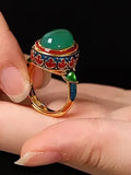 Vintage-Inspired Gold Statement Jewelry