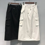 Elastic Waist Cargo Skirt| Casual Utility Women’s Skirt
