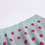 Polka Dot Two-Piece Skirt Set