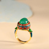 Vintage-Inspired Gold Statement Jewelry