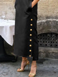 Elegant Ankle-Length Dress for Women