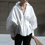 Women’s Long Sleeve Cotton Blend Top