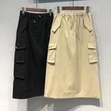 Elastic Waist Cargo Skirt| Casual Utility Women’s Skirt
