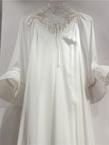 Elegant Lacey Pleated Dress with Flared Sleeves