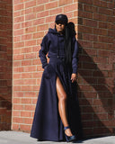 Bright Two-Piece Hoodie & Skirt Set for Women