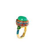 Vintage-Inspired Gold Statement Jewelry