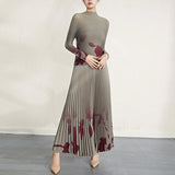 Miyake Laurel Pleated Two-Piece Set