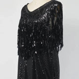intage-Inspired Glam Evening Gown