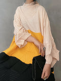 Handmade Scrunch Pleated Stretch Dress for Women
