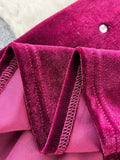 Velvet Diamond Midi Dress
