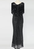intage-Inspired Glam Evening Gown