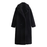 Vintage Teddy Long Coat| Cozy Women’s Outerwear