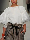 Modigirl Puff Sleeves Blouse
