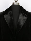 Black Long Fluffy Faux Fur Coat| Women’s Winter Outerwear