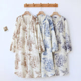 Comfortable Knee-Length Sleepwear for Wome